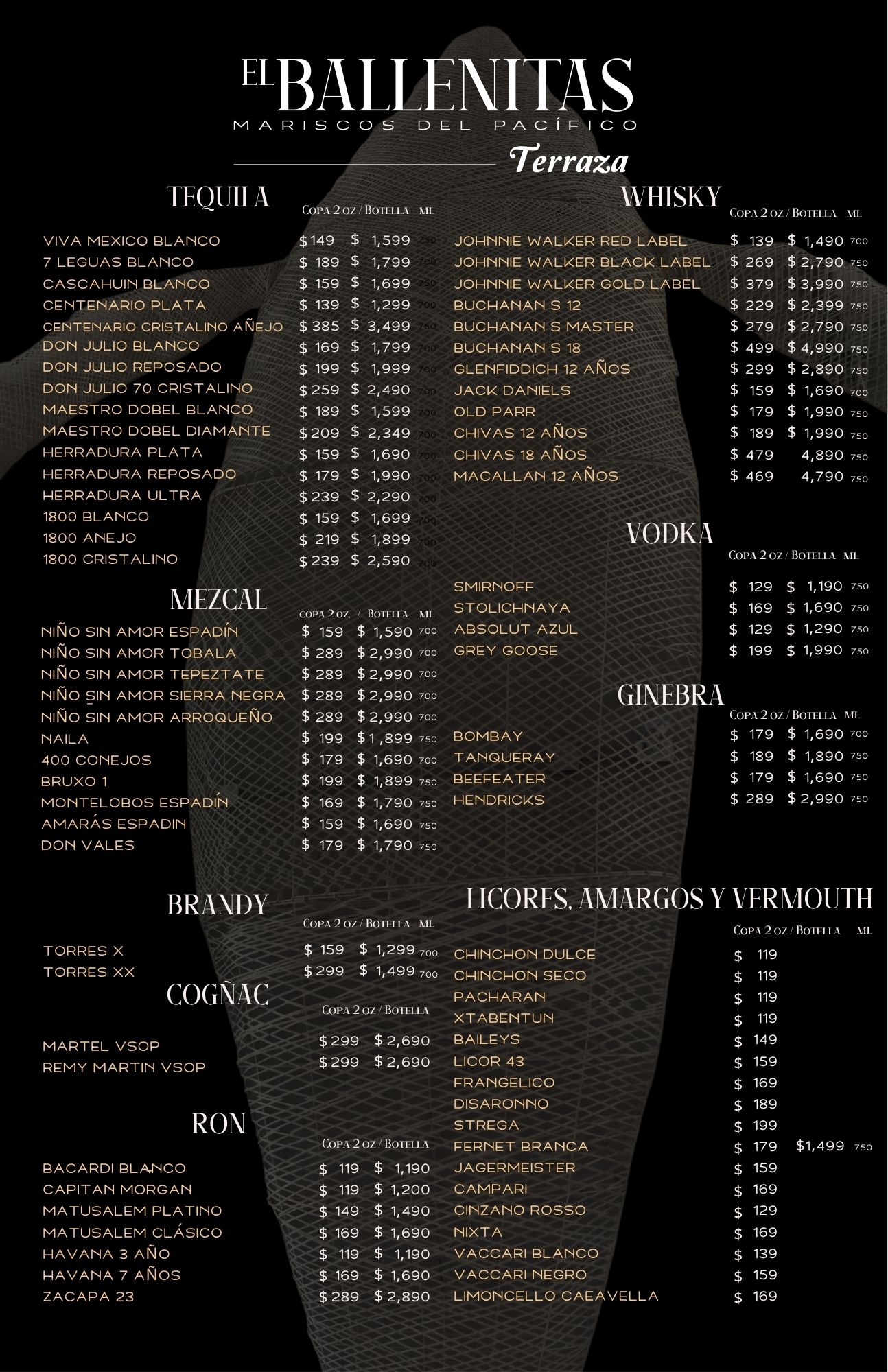 Bebidas El Ballenitas - Parte 1